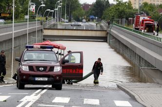 Ulewy na Dolnym Śląsku. Po opadach deszczu ponad 180 interwencji strażaków