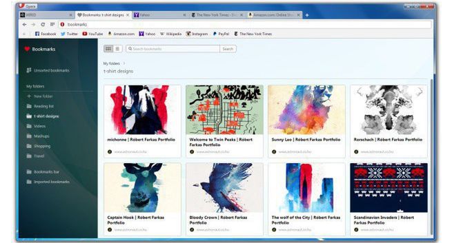 Opera 25 z nowymi zakładkami do pobrania (wideo)