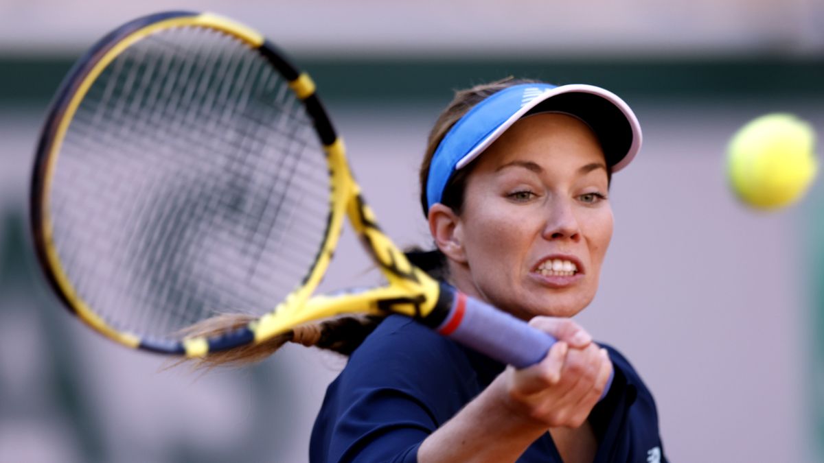 PAP/EPA / IAN LANGSDON  / Na zdjęciu: Danielle Collins