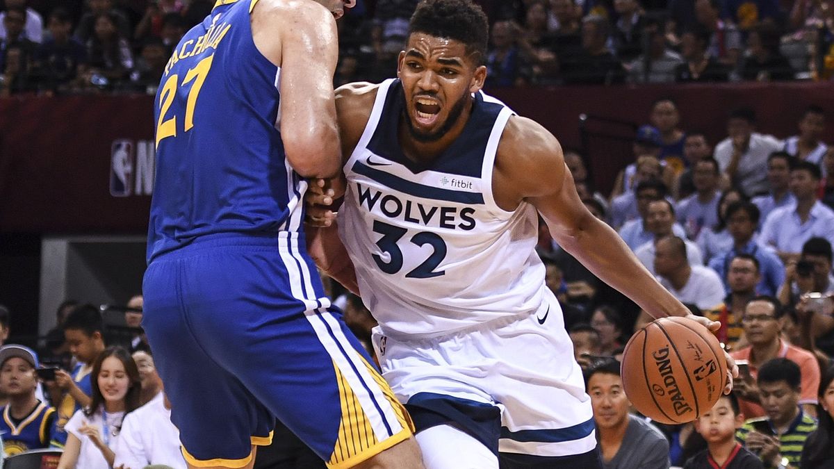 Newspix / Xia Yifang/Xinhua via ZUMA Wire / Na zdjęciu: Karl-Anthony Towns