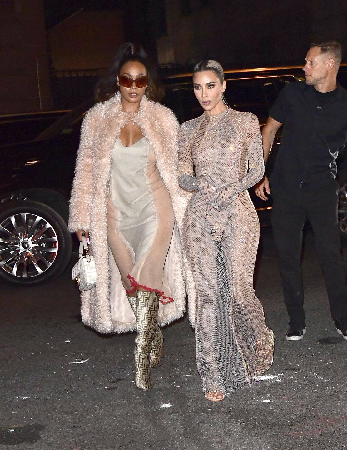 Kim Kardasian i LaLa Anthony 