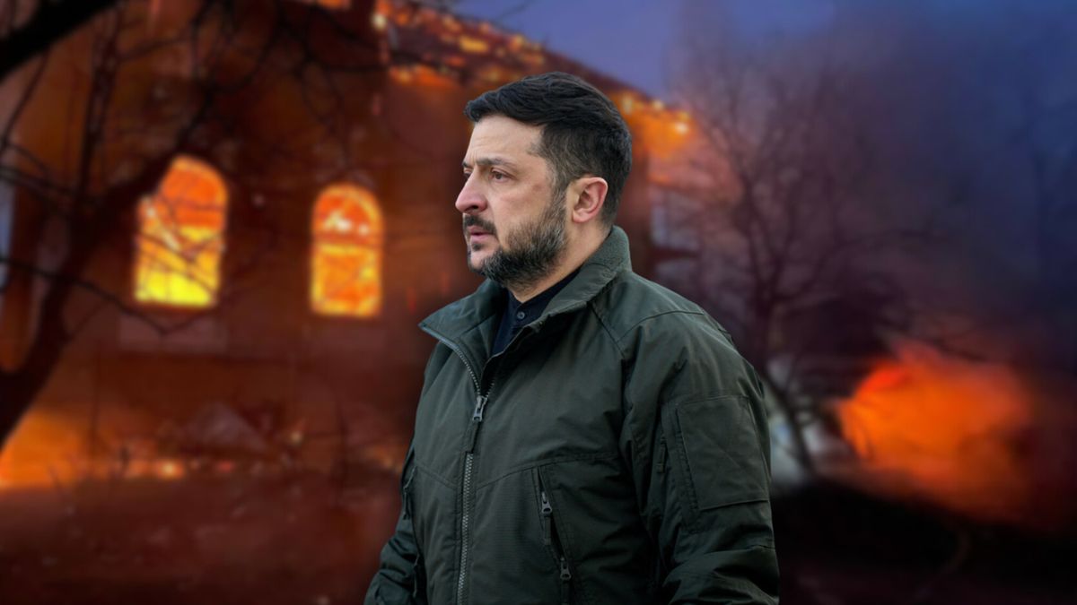 Prezydent Ukrainy poinformował o rosyjskich atakach