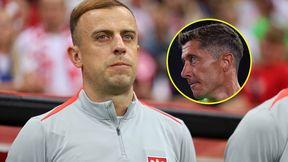 Grosicki długo nie wytrzymał. "Lewy" reaguje. "Cały Grosik"