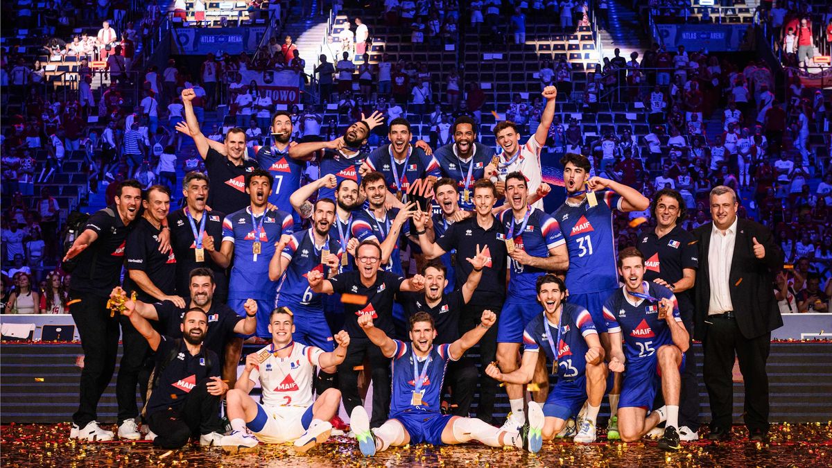 Materiały prasowe / VolleyballWorld / Na zdjęciu: reprezentacja Francji
