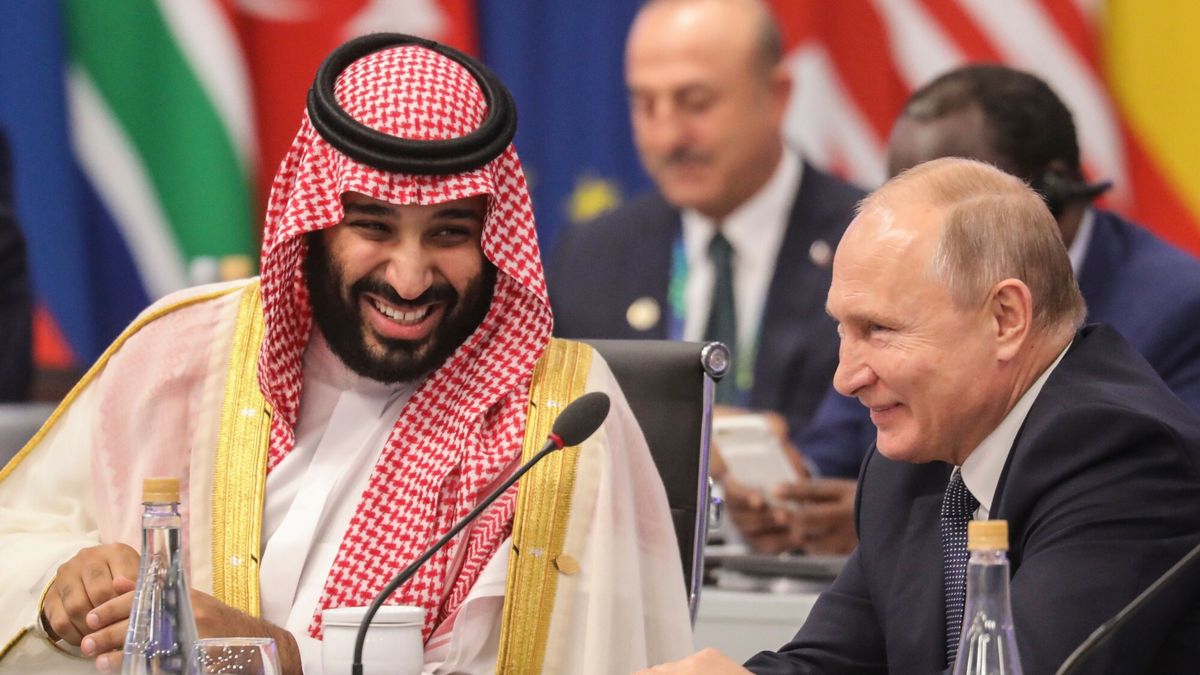 Władimir Putin oraz książę Mohammed bin Salman porozumieli się w sprawach ropy
