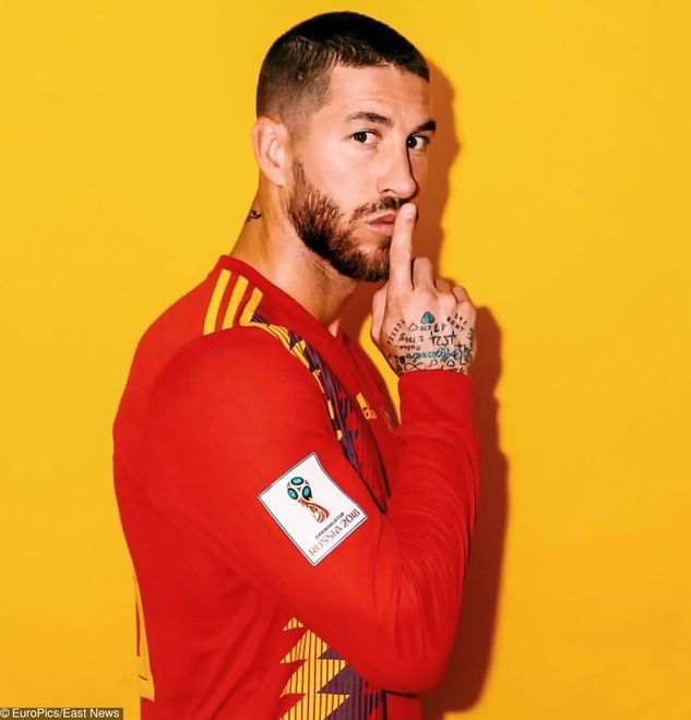 Sergio Ramos, Hiszpania - Pięciu najprzystojniejszych ...