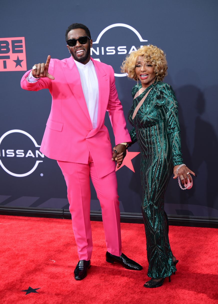 Diddy z matką, Janice Combs