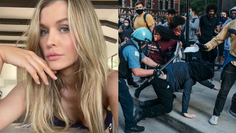 Joanna Krupa ocenia protesty w USA