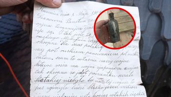Odkrycie w Kazimierzu Biskupim. To list sprzed 120 lat