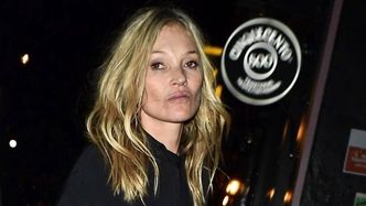 Zmęczona Kate Moss baluje w Londynie z... Polakiem. Asekurował ją po wyjściu z klubu (ZDJĘCIA)