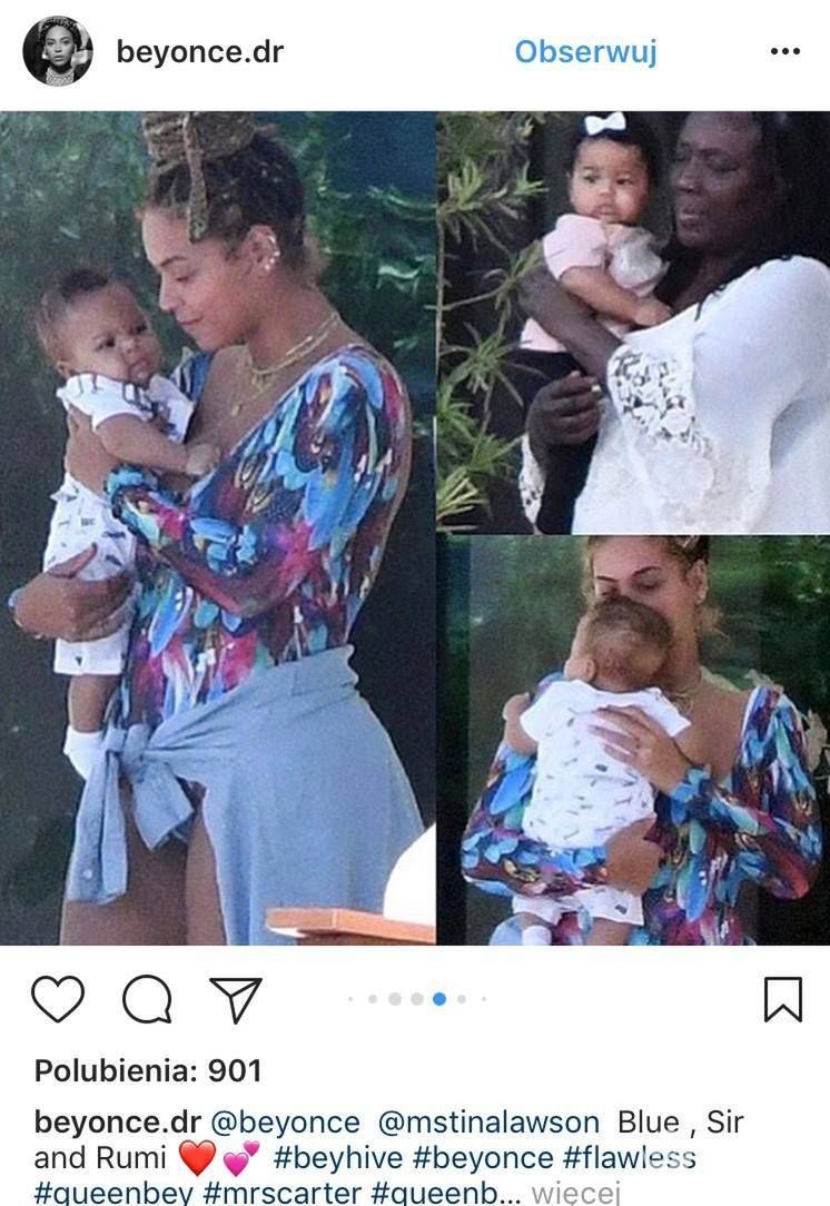 Beyonce pokazała dzieci