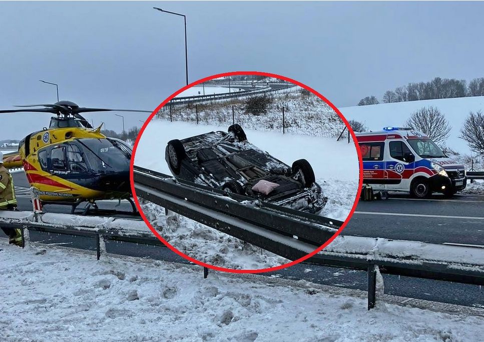 Śmiertelny wypadek na autostradzie A4. Nie żyje kobieta