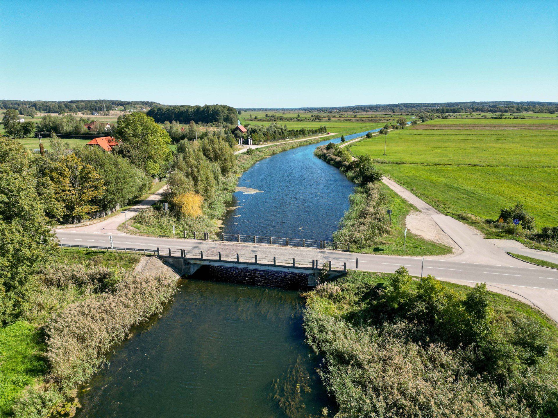 Most na rzece Supraśl w Dobrzyniewie Fabrycznym