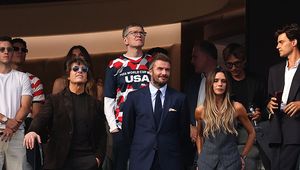 Poznajesz? Oto z kim Beckham kibicował na mundialu