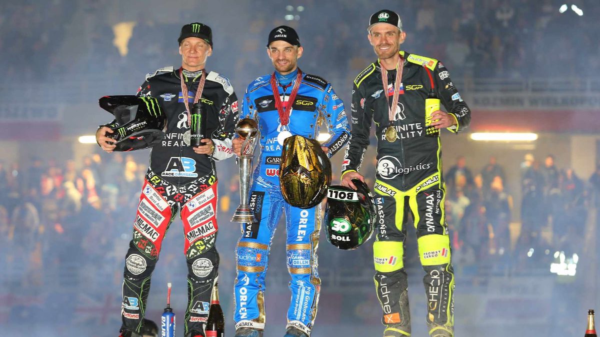 podium cyklu Grand Prix 2023