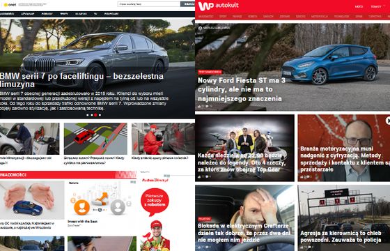 Serwisy motoryzacyjne: Auto-swiat.pl przed Autokult.pl, w dół Moto.wp.pl, Autocentrum.pl i Poboczem.pl (TOP10)