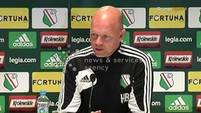 Henning Berg przed meczem z Wisłą: Na pewno nie brakuje im pewności siebie