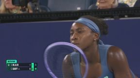 Wystarczyła godzina i 16 minut. Tak Coco Gauff zatrzymała rewelację imprezy