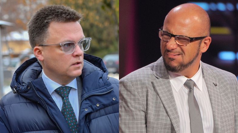 Szymon Hołownia i Piotr Gąsowski 