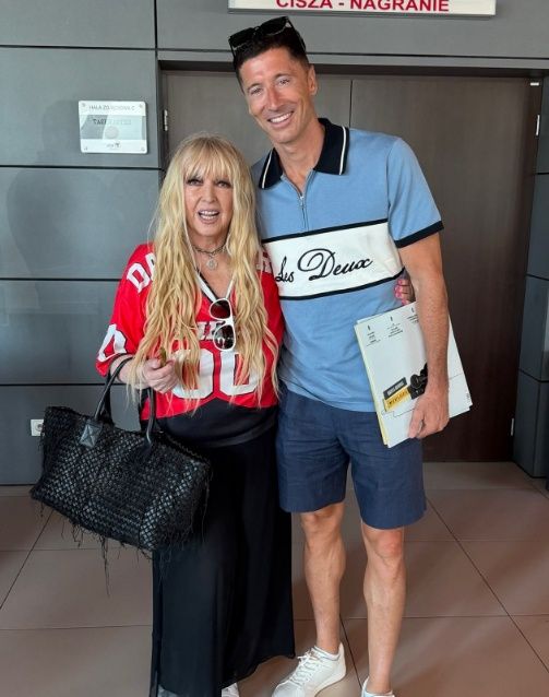 Maryla Rodowicz i Robert Lewandowski