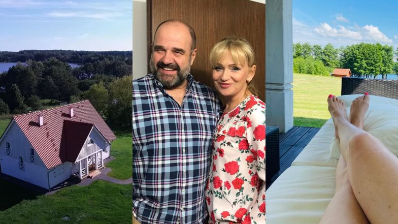 Dom Cezarego i Katarzyny Żaków na Mazurach