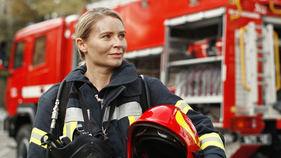 Portrait of young woman firefighter standing near fire truck.
mask, woman, red, fighting, saving, serious, gear, blonde, firemen, firefighters, firefighters isolated, firefighter silhouette, firestation, security, fire truck, uniforms, worker, cheerful, firefighting, team, fireman, helmet, safety, firefighter, uniform, emergency, department, fighter, background, standing, rescue, man, fire, danger, protection, hero, dangerous, truck, jacket, hose, young, equipment, work, male, job, adult, protective, service, people, portrait