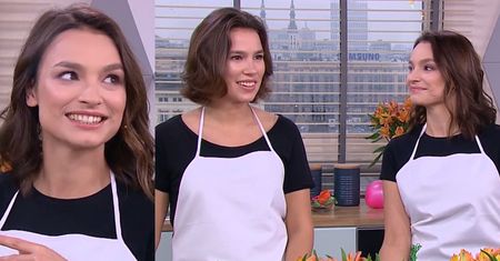 Ania Starmach też promuje siostrę w "Dzień Dobry TVN"
