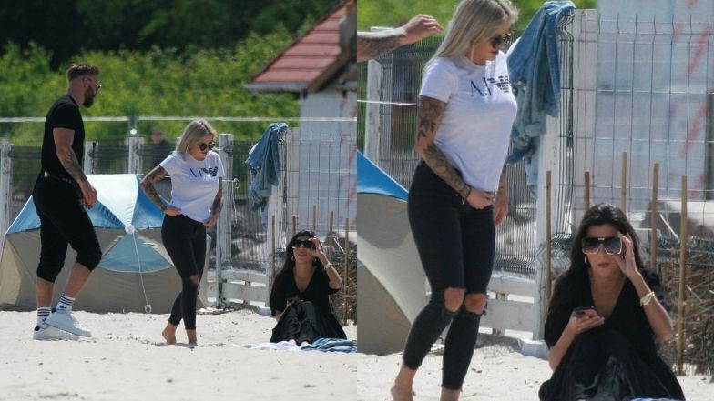 Ola, Michał i Luiza z 'Hotelu Paradise" relaksują się w Sopocie