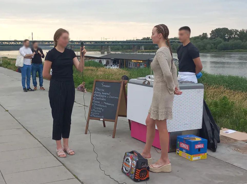 Marianna Schreiber na spotkaniu z mieszkańcami Warszawy