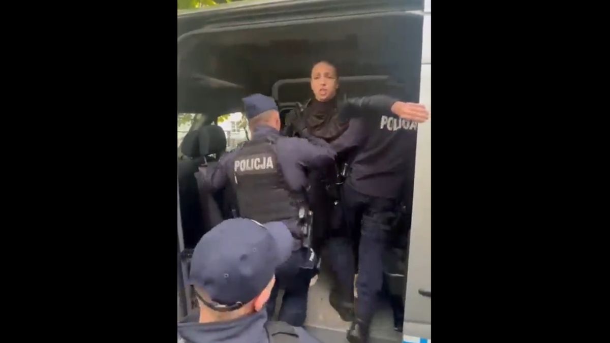 Posłanka Kinga Gajewska zatrzymana na wiecu Mateusza Morawieckiego