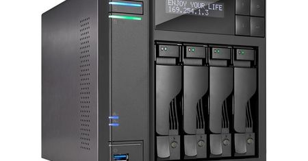 Serwer NAS do biura - Asustor AS6204T