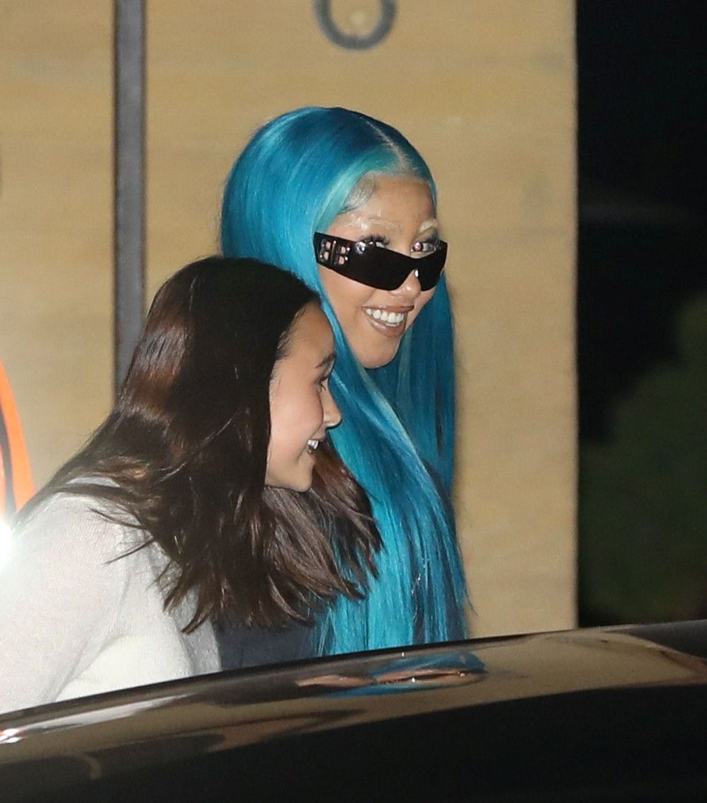 Kim Kardashian i North West sfotografowane w Malibu