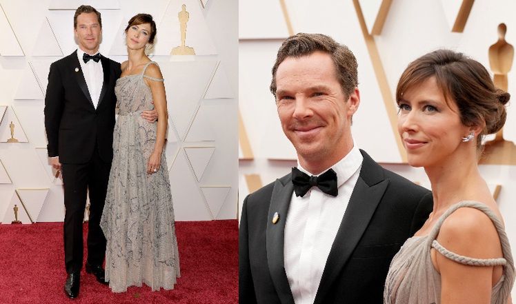 Benedict Cumberbatch z żoną
