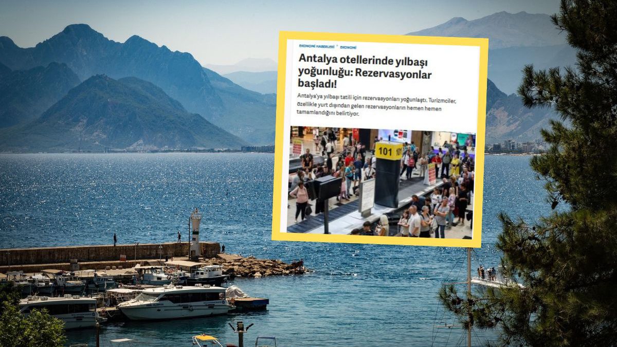 Rezerwacje na Sylwestra w Antalyi. Polacy w czołówce turystów