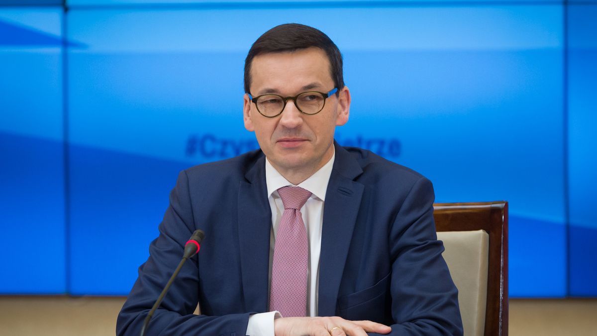 Premier Mateusz Morawiecki, 2018