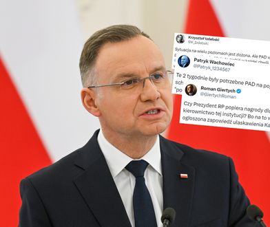 Koniec odsiadki polityków. Duda zapowiedział decyzję. Lawina komentarzy