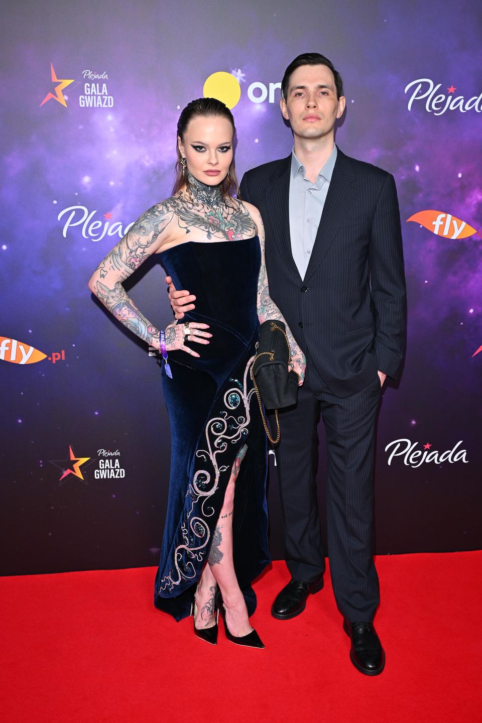 Monika Miller z partnerem