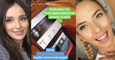 Marina o "fit-batonach" Lewandowskiej i Chodakowskiej: "Każdy ma prawo się rozwijać i iść do przodu. Szanuję CIĘŻKĄ PRACĘ"