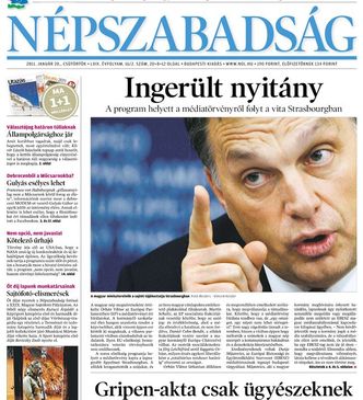 Wydawca dziennika "Nepszabadsag" sprzedany