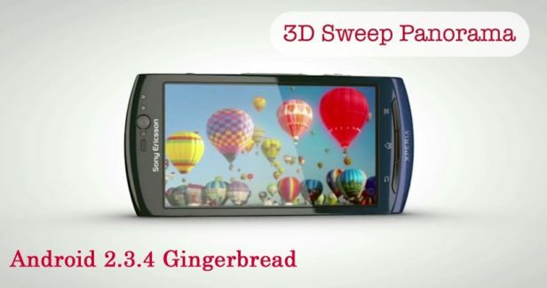 Android 2.3.4 dla Sony Ericsson Xperia (fot. Sony Ericsson)