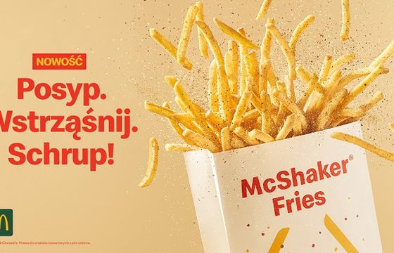 McDonald's kampanią promuje frytki z posypką śmietanową