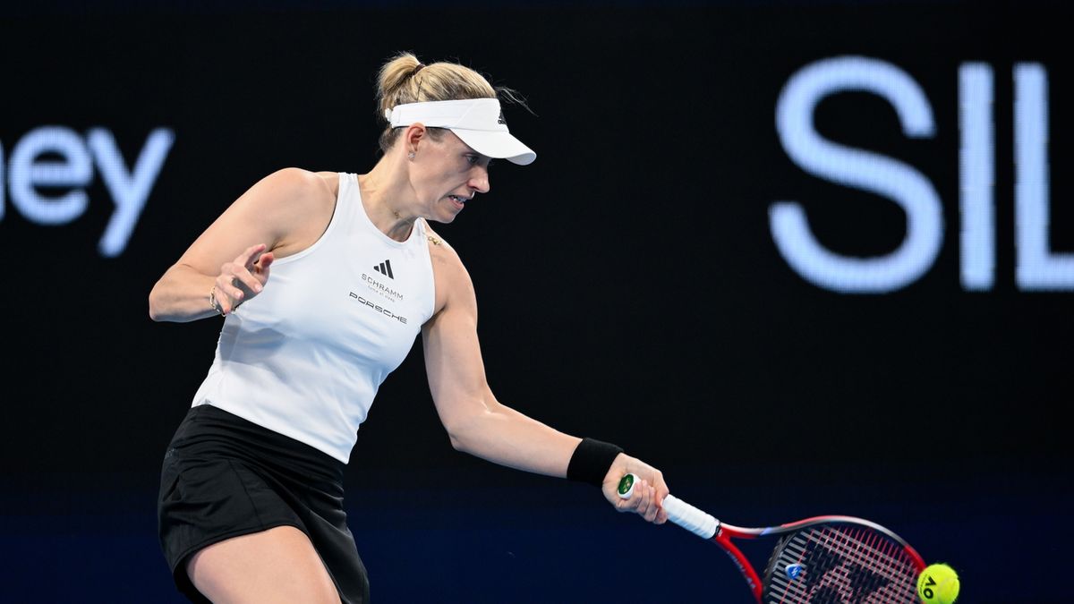 PAP/EPA / STEVEN MARKHAM / Na zdjęciu: Andżelika Kerber