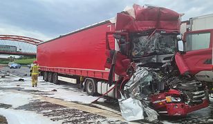 Wypadek na A1 w woj. śląskim. Jest ofiara śmiertelna