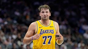 Lakers grali sparing. Doncić już szalał