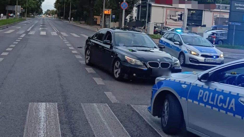 wypadek bmw