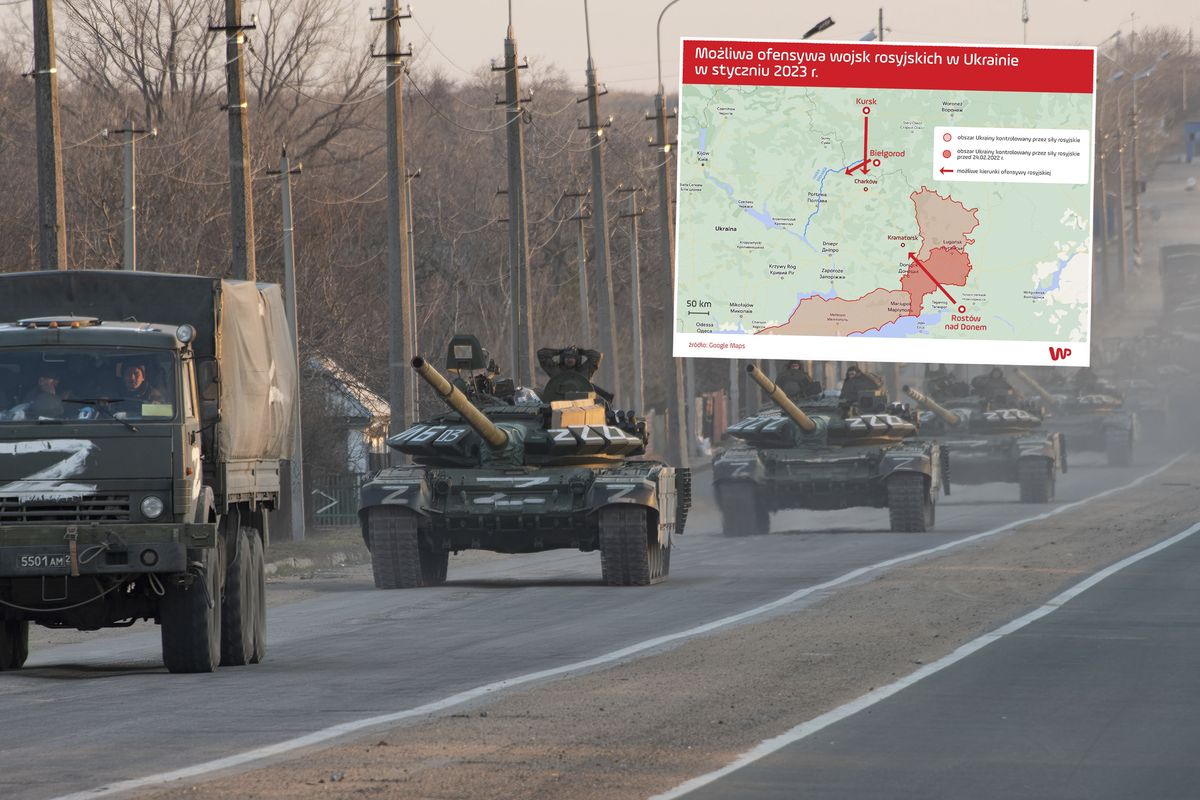 Według wojskowych analityków i ukraińskich służb, Rosjanie szykują się do nowej, dużej ofensywy