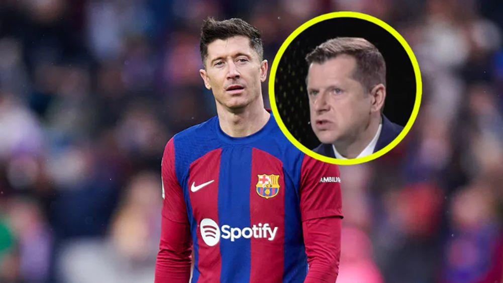 Getty Images / Cristian Trujillo/Quality Sport Images / Na zdjęciu: Robert Lewandowski, w kółeczku Cezary Kucharski