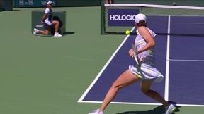 Popis umiejętności Świątek. Tak awansowała do ćwierćfinału w Indian Wells