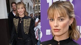 Margot Robbie w militarnym wydaniu MASZERUJE na premierę sztuki w Londynie. Zachwycająca? (ZDJĘCIA)