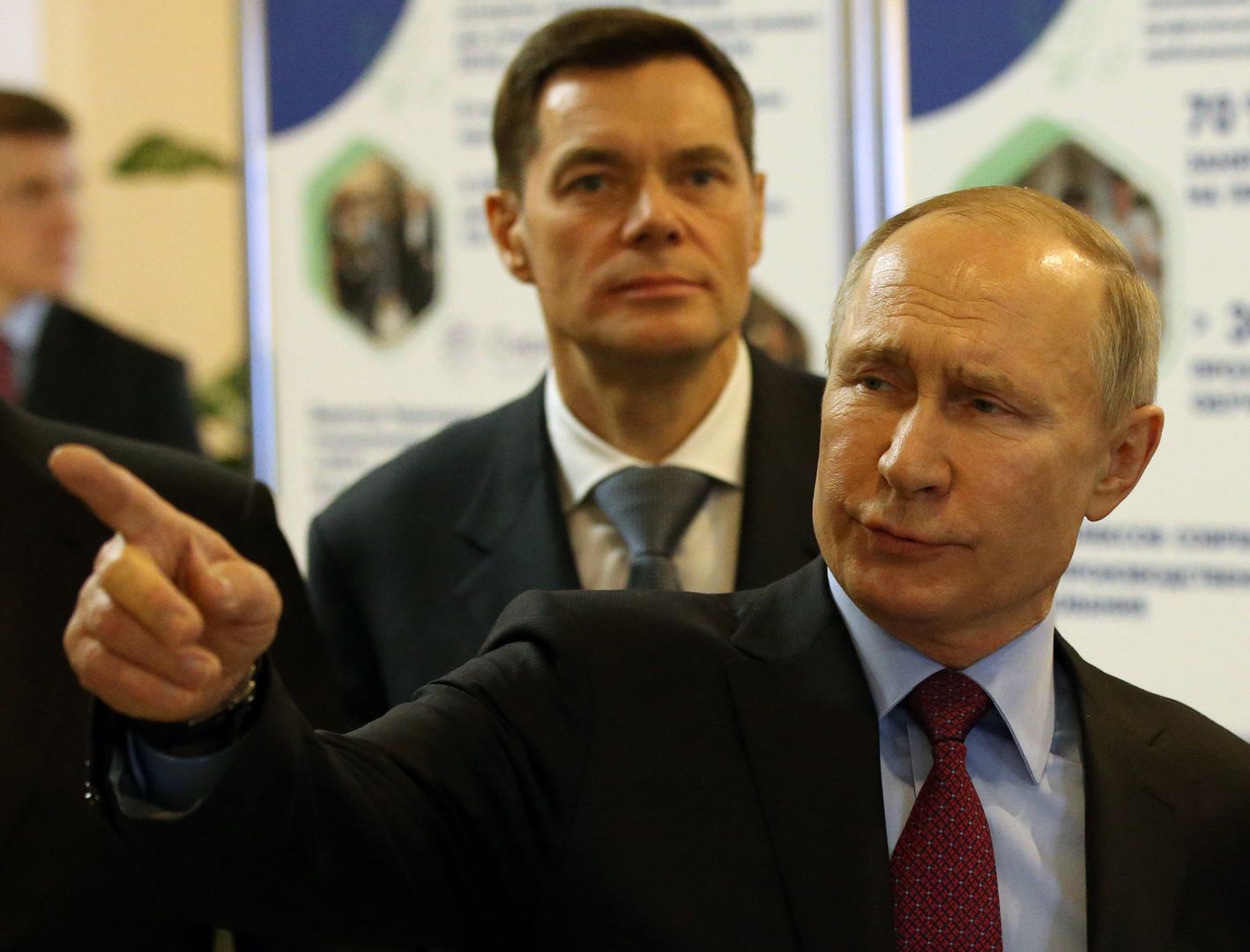 Władimir Putin i Aleksiej Mordaszow.